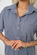 Платье AGER XL-XXL Сине-белый 257R173 - изображение 5