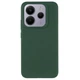 Чехол Fiji Full Soft Premium для Xiaomi Redmi Note 14 5G противоударный бампер с микрофиброй Dark Green - изображение 1