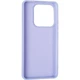 Чехол Fiji Full Soft Premium для Xiaomi Redmi Note 14 5G противоударный бампер с микрофиброй Violet - изображение 2