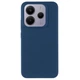 Чехол Fiji Full Soft Premium для Xiaomi Redmi Note 14 5G противоударный бампер с микрофиброй Dark Blue - изображение 1
