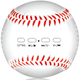 Портативна колонка Music Angel Baseball Ball 6W White (5905923645190) - зображення 2