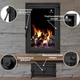 Дверцята для печі роздільні Iron Fire Brown 440x640 мм із піддуванням 315х180 - изображение 5