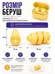 Беруши для сна от шума и храпа антишумные силиконовые комфортные герметичные эргономичные многоразовые затычки в уши для плавания стрельбы сцены путешествий в дорогу мягкие гипоаллергенные шумопоглощающие с кейсом желтые + маска 3D на глаза в подарок - изображение 4