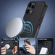 Чехол Carbon Shield with Ring для Nothing Phone 3a Lite с поддержкой беспроводной зарядки black - изображение 3