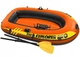 Надувная лодка Intex Explorer Pro 200 двухместная 196×102×33 см, до 120 кг, комплект весла и насос - изображение 4