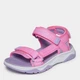 Детские спортивные сандалии для девочки Skechers 303221L PKLV 32 Розовые (199252348821) - изображение 2