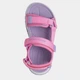 Подростковые спортивные сандалии для девочки Skechers 303221L PKLV 35 Розовые (199252348869) - изображение 4