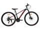Велосипед CrossBike 24" Boxter 2026 Рама 11" черно-бело-красный - изображение 1