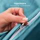 Комплект постільної білизни IDEIA євро 200х220 сатин преміум Мята 000041691 - изображение 2