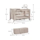 Дитячий манеж Kinderkraft с пеленатором Joy 2 Beige (5902533925162) Kinderkraft 5902533925162 1088849 - зображення 8
