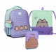 Набор рюкзак школьный ортопедический + пенал + сумка Yes котик Pusheen the Cat H-100 (559850К2) - изображение 1