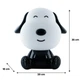 Світильник-нічник LED з акумулятором Doggy Kite K24-491-3-4, чорно-білий - изображение 1