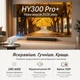 Міні Проектор для Дому HY300 Pro+ з функцією Домашній Проектор для Фільмів та Смарт Проектор на Стіну з Wi FI 6 та Android 11 для Кіно на стену - зображення 2