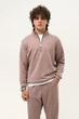 Свитшот на молнии классический мужской Beige 6XL - изображение 1