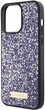 Etui Guess Rhinestone Metal Logo GUHCP15XPFGSBSP do Apple iPhone 15 Pro Max Fioletowe (3666339153830) - obraz 1
