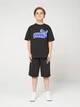 Подростковая футболка для мальчика Puma Essentials Logo Lab 69338701 170-176 см Puma Black (4069161648335) - изображение 3