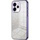 Защитный чехол Deexe Sparkles Cover для OPPO Reno 15 F/FS - Purple - изображение 1