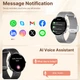 Смарт годинник UWatch Smart Luna Cherry Rubber AMOLED з дзвінками 3 ремінці - зображення 5