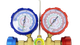 Манометричний колектор 2-вентильний Whicepart DSZH WK-536G (R-410а, R-407с, R-22, R-404a) - зображення 4