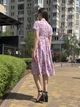 Летнее платье отрезное по линии лифа Cat Orange 5827 Сиреневое 48 - изображение 3