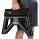 Розкладний стілець Tribe Camp Chair Low black T-EF-0001-black - зображення 7