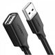 Кабель Ugreen US103 USB-A to USB-A (1m) Black (10314) - зображення 1