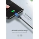 Кабель Ugreen US287 USB 2.0 to USB Type-C (0.25m) Black (60114) - зображення 2