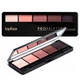 TopFace - Тіні для віків 5-колірні "Pro Palette Eyeshadow" [015 - матові] - зображення 1
