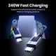 Кабель Ugreen L513 USB-C to USB-C 240W Fast Charging Cable (1m) Space Gray (45067) - зображення 2
