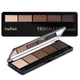 TopFace - Тіні для повік 5-колірні "Pro Palette Eyeshadow" [008 - матово-перл] - изображение 1