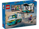 Конструктор LEGO City Скорая помощь 184 детали (60451) - изображение 8