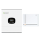 Комплект автономного енергозабезпечення Growatt SPE 6000TL HVM-G2 6kW + Pytes V12 11.78kWh White - зображення 1