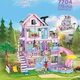 Большой детский конструктор Вилла Girls домик для девочек (7173) - изображение 1