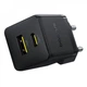 МЗП Baseus Palm Fast Charger Type-C+USB 20W (With Cable Type-C to Type-C 60W 1m) white - изображение 5
