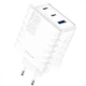 МЗП Proove Speed Surge Gan 65W (USB + 2 Type-C) white - зображення 1