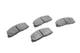 Комплект гальмівних колодок BOSCH 0986469550 Mitsubishi Lancer, Galant, Colt AY040MT001, MB277192, MB277193 - изображение 5