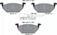 Комплект гальмівних колодок TEXTAR 2313101 TEXTAR 2313101 Skoda Octavia, Fabia, Roomster, Yeti; Volkswagen Bora, Golf, Polo, Caddy, Jetta; Audi A3, A2; Seat Toledo, Leon 180698151A, 1JE698151A, 1K0698151M - изображение 2