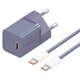 МЗП Baseus GaN5 Mini Fast Charger Type-C 30W (с Cable Type-C to Type-C 100W 1m) фиолетовый - изображение 1