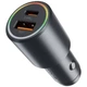 Автомобільний Зарядний Пристрій Proove Double Energy Plus 53W (USB+Type-C) metal gray (ACDE53110004) - зображення 2