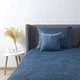 Покрывало двуспальное ТЕП Velour Ромб круглый 4-00517_22874 220х240 см синее - изображение 5
