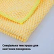Серветка для чищення мармуру та граніту Love You Home LYH9003 30х30 см жовта - зображення 3