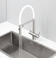 Кухонний змішувач Fabiano FKM 3130 Inox White 8231.403.1932 - изображение 8