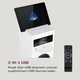 Акустична колонка Auna Karaboom 100 Wifi динамік інтернет радіо DAB+ BT 120W білий 10033150 (my-5079) - зображення 6