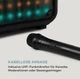 Мобільна акустична система динамік, караоке Auna Moving 80.1 LED PA, USB SD BT AUX 10033255 (my-5051) - зображення 3