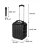 Мобільна акустична система динамік, караоке Auna Moving 80.1 LED PA, USB SD BT AUX 10033255 (my-5051) - зображення 10