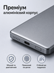 Магнітний повербанк MagSafe бездротовий powerbank портативний power bank тонкий магнітна зарядка магсейф зовнішній акумулятор максейв алюмінієвий для iPhone айфона Apple Android 5000 mAh 20W Qi2 швидка зарядка - зображення 5