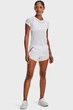 Білі шорти жіночі UA Fly By 2.0 Short Under Armour M 1350196-104 - зображення 2