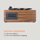 Програвач вінілу Auna Connect Vinyl Cube 10034557 з інтелектуальним радіо (my-5081) - зображення 9