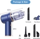 Автомобільний пилосос Strong Mini Handheld Vacuum Cleaner бездротовий (my-3042) - изображение 7