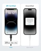Кабель для швидкого заряджання iPhone від Anker A81A7, 310 USB-C (3 м, чорний) (my-4231) - зображення 3